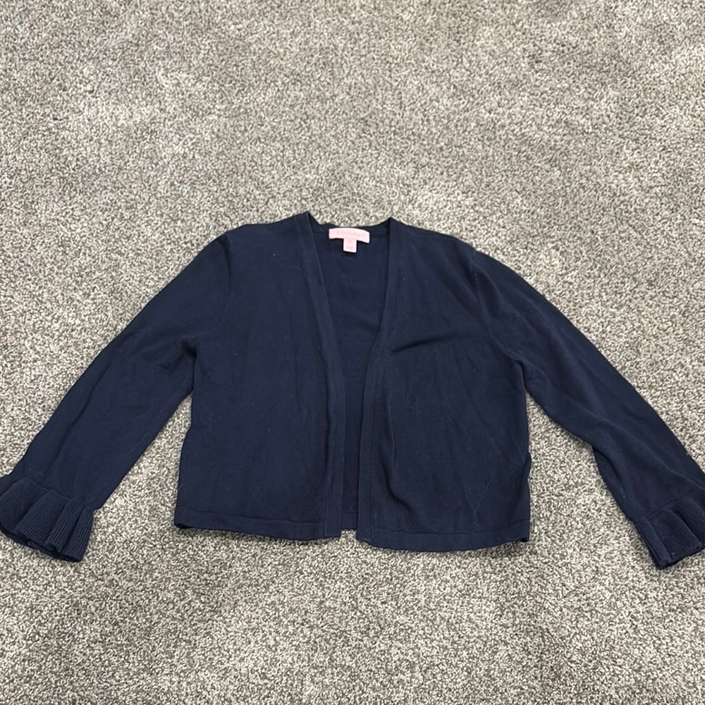 Lilly Pulitzer Navy Blue Cardigan